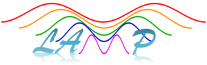 Logo of the Laboratory of Analysis of Materials’ and Molecules’ Photoactivity (LAMP)
